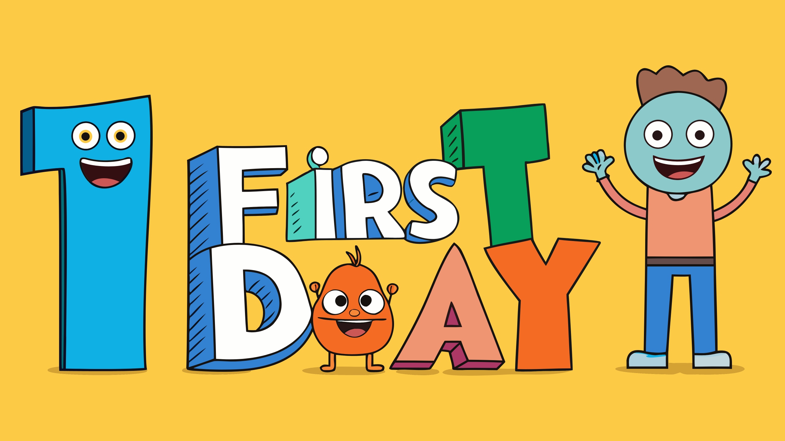 Поздравление с первым днём